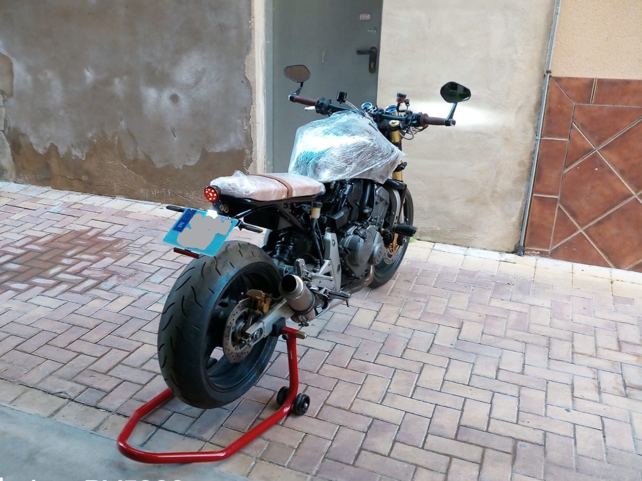 motocicleta custom